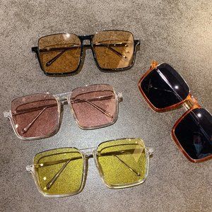 Large frame sunglasses